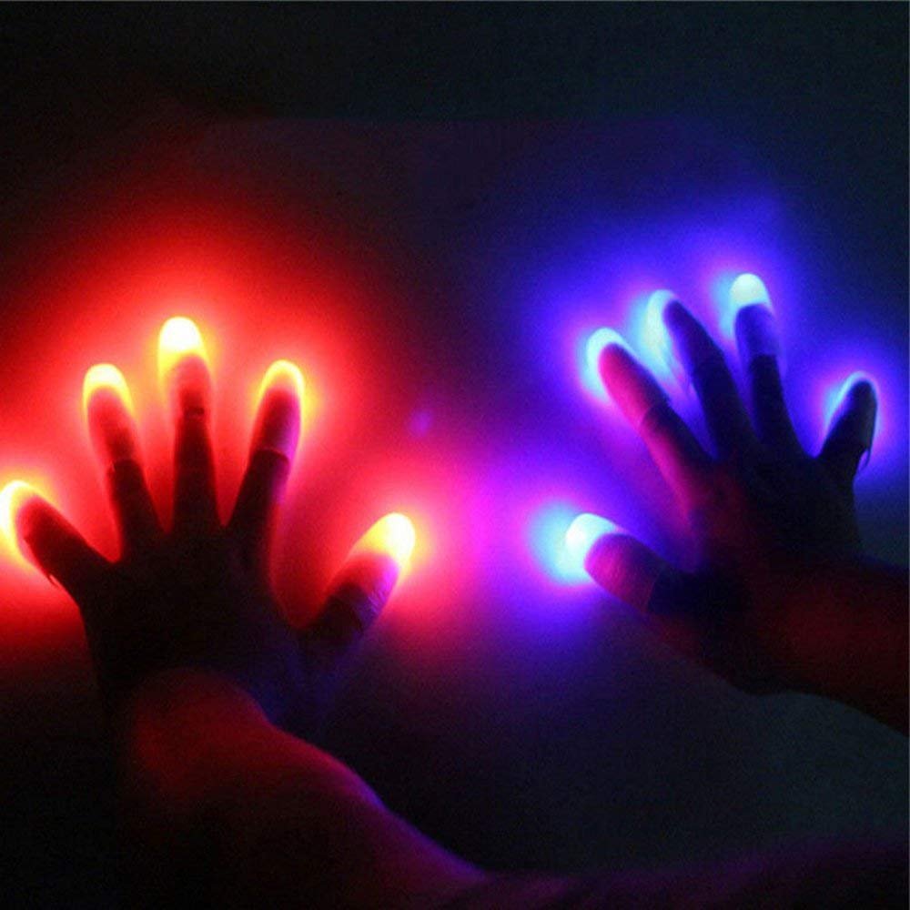 Amazon | 光る指 LEDサムチップ 光の玉を操るマジック ディライト 