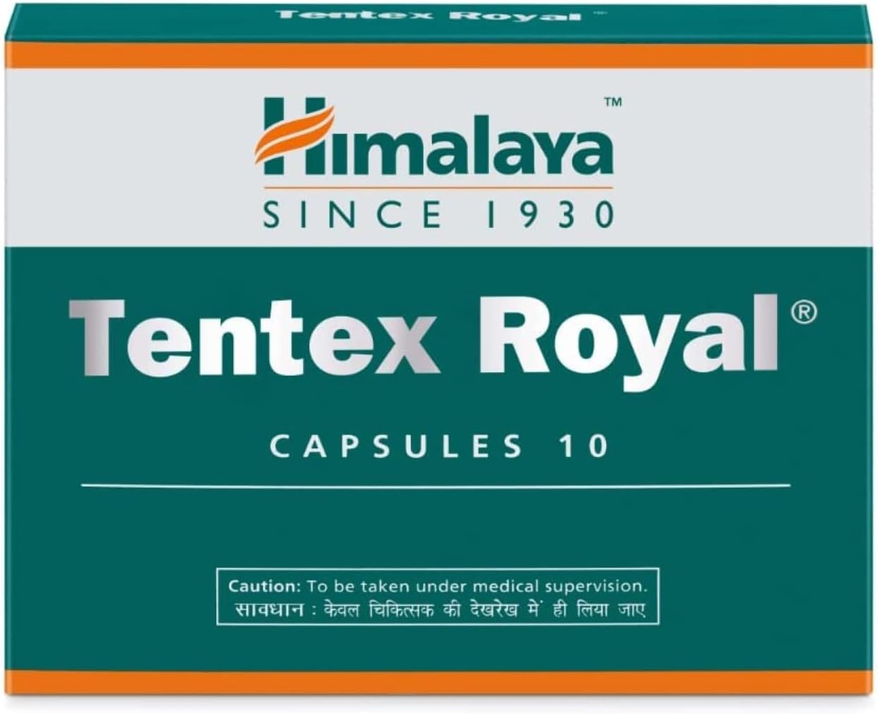 Himalaya Tentex Royal, 50 Capsules (10 * 5 strips) |Helps Improve Performance |Increases Energy |Ensures Satisfaction