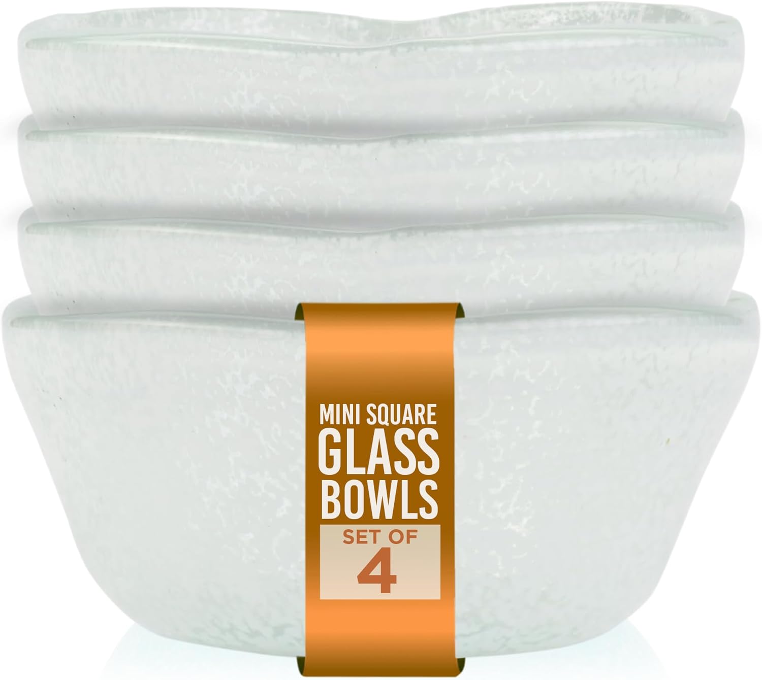 IMPULSE! Mini Small Splendido 2 oz. Glass Bowl (Lime) Set of 4 -Perfect for Serving, Food Prep, Condiments, Crafts, and Decor! Versatile and Stylish- 2.5" D X 1.2" H