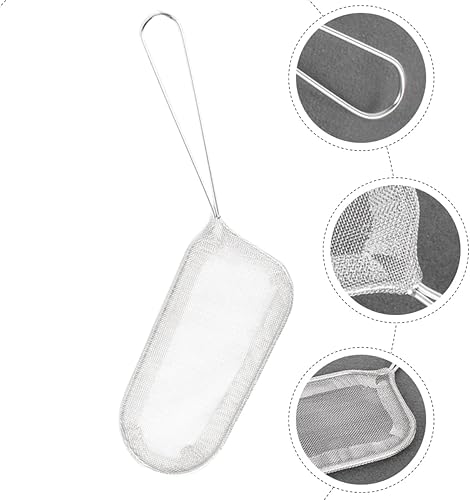 Miniatura 6 de Colador de acero inoxidable para freír cesta de cocina Cesta frita Colador Cesta para freír Cesta de comida de mango largo Cesta de freír