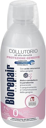 Miniatura 6 de Biorepair Kit de protección de encías para cuidado bucal, cepillo de dientes de color aleatorio, pasta de dientes, hilo dental expandible, enjuague