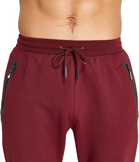 Tansozer Joggingbroek Heren Trainingsbroek Sportbroek Heren Sweatbroek Vrijetijdsbroek Fitnessbroek Stadion Broek Hardloopbroeken Met Ritszakken Modebroek Mannen Joggers Pants DonkerGrijs XL