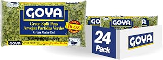 Goya Green Split Peas Dry, 16 Ounce (Pack of 24) - Versatile High-Protein, High-Fiber Pantry Staple for Soups & Stews