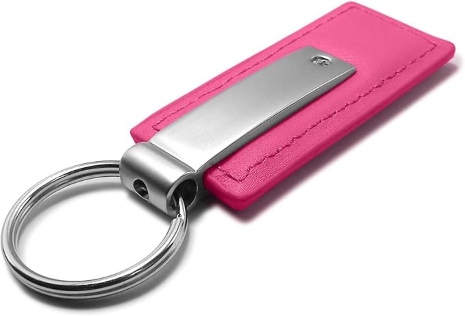 AU-TOMOTIVE GOLD Rectangular Leather Key chain for Jeep Grill