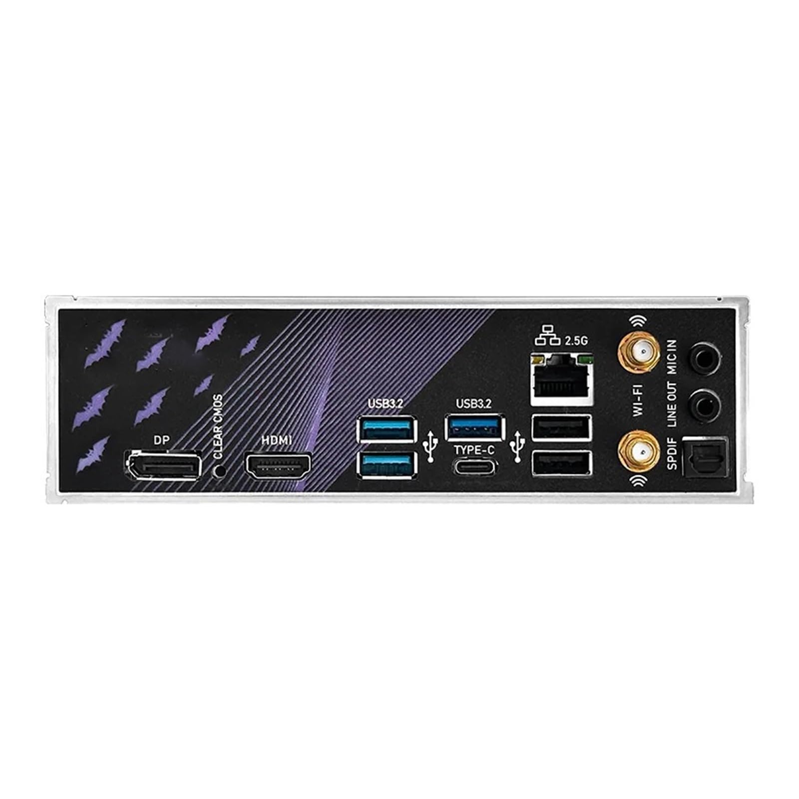Carte Mere Fit for JGINYUE B650I Night Devil WiFi AM5 Carte mère for Ryzen 8700F/7500F/7600X/7700/9600X Ordinateur de Bureau DDR5 96GB RAM ARGB WIFI6E BT5.2