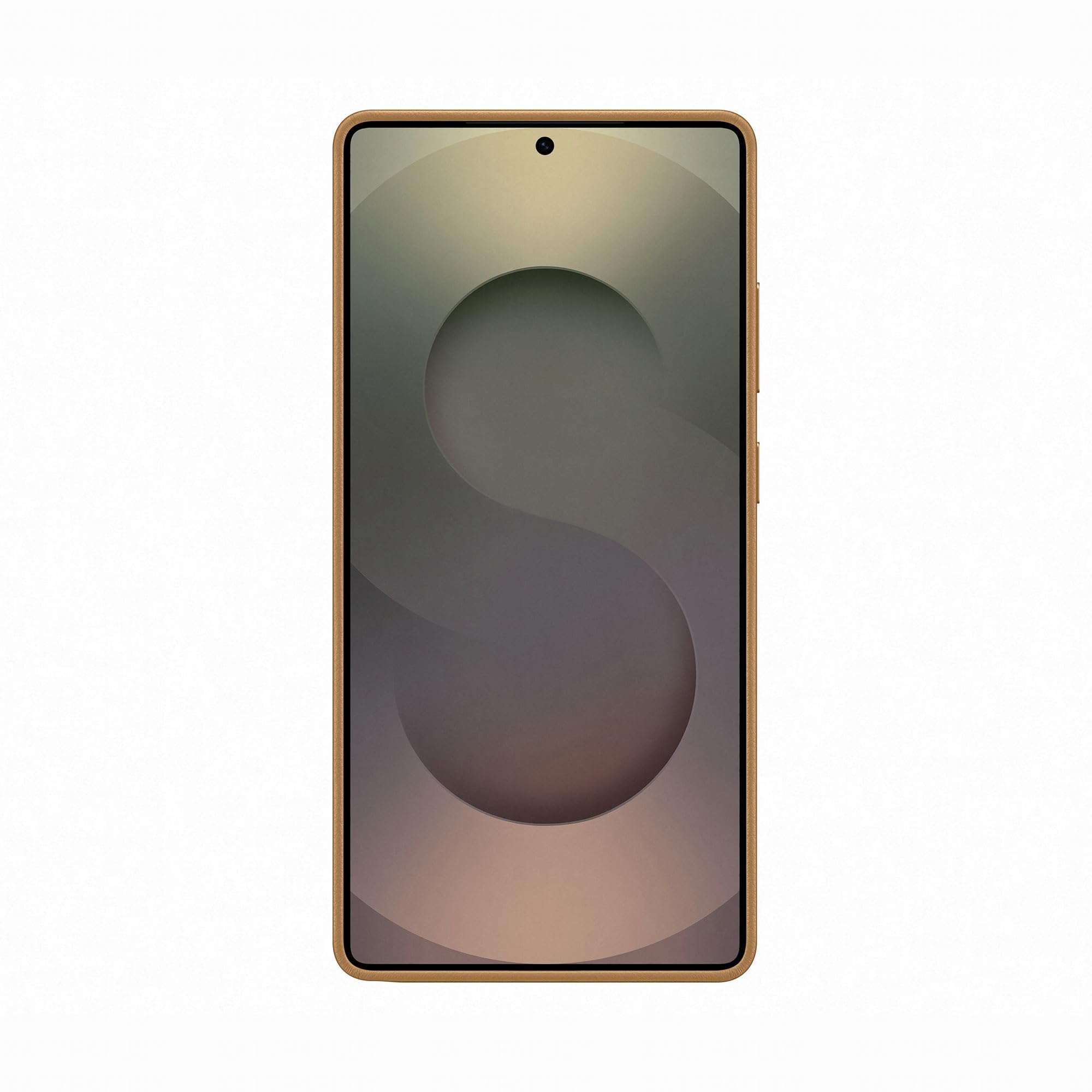 SAMSUNG Kindsuit Case cover morbida colorata per Galaxy S25 Ultra, Camel