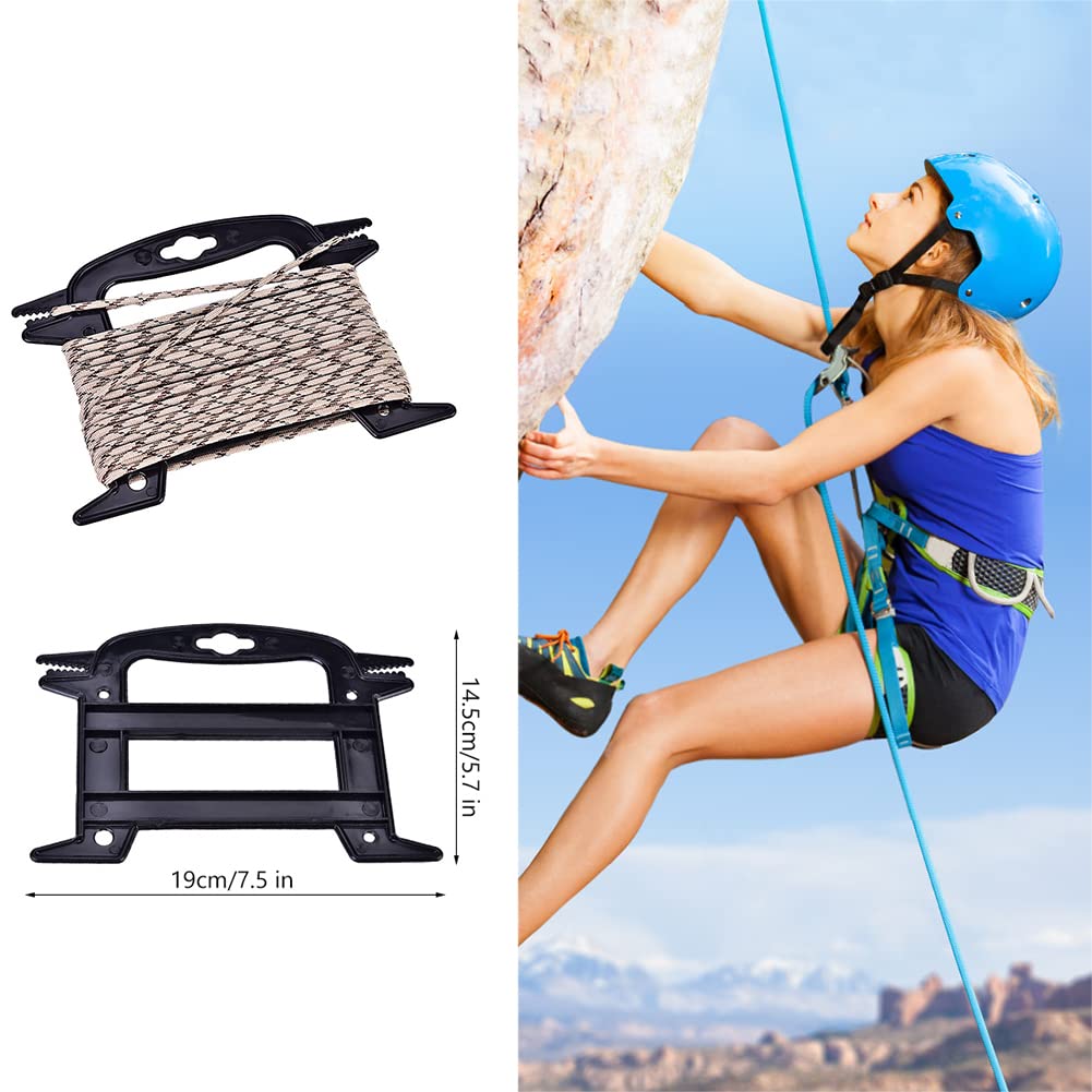 VGEBY 5 Pezzi Avvolgitori Per Paracord, Bobine Portatili Per Organizzare Corde E Cavi, Attrezzatura Da Pesca E Trekking