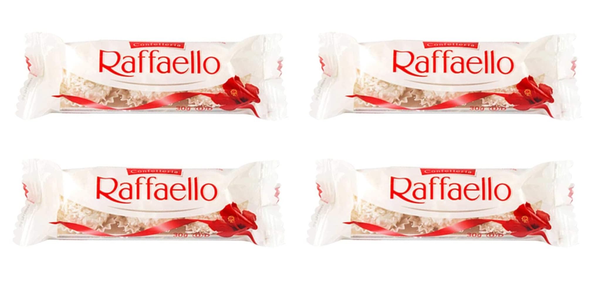 Raffaello Confetteria Coconut & White Chocolate Truffles Mini Pack Each 30gm (Pack Of 4) (B0CXF7BQQD) Amazon Price History, Amazon Price Tracker