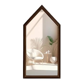 RUSS WERNIMONT DESIGNS・5-ARC ショートアームミラー Amazon.com: Trvone Arched Full Length Mirror Solid Wood