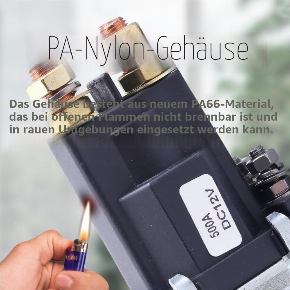 Universal Auto Batterie Schalter Relais DC 12V mit Fernbedienung für Automotive Wireless Isolator Cut Off Anti-Diebstahl Power Off (500A)