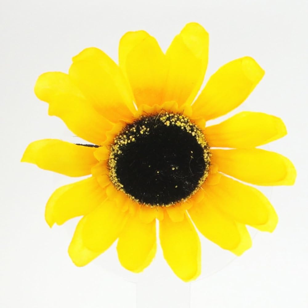 Amazon | [スウィートキス] ひまわり 造花 ヘアゴム大 ヘア