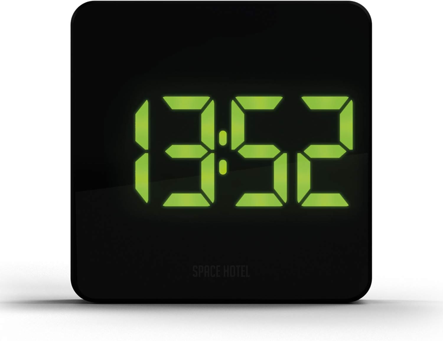 SPACE HOTEL® Orbatron Digital Alarm Clock with LED Display, 12/24Hr