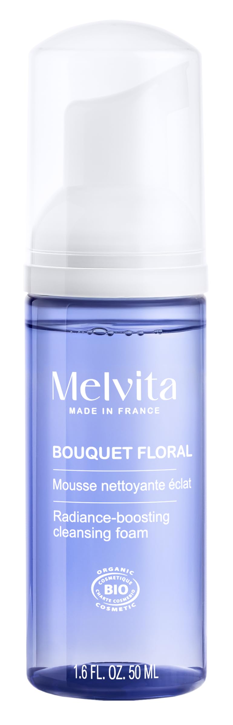 Melvita - Bouquet Floral - Mousse detergente viso delicata e leggera