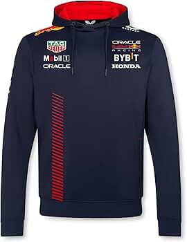 Red Bull Racing F1 Men's 2023 Team Pullover Hoodie, Night