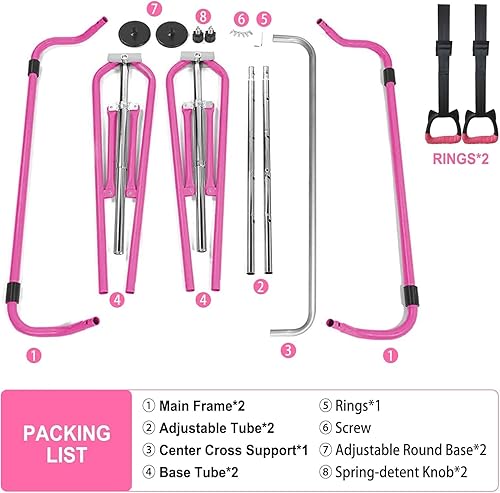 Miniatura 8 de Barra de entrenamiento de gimnasia plegable