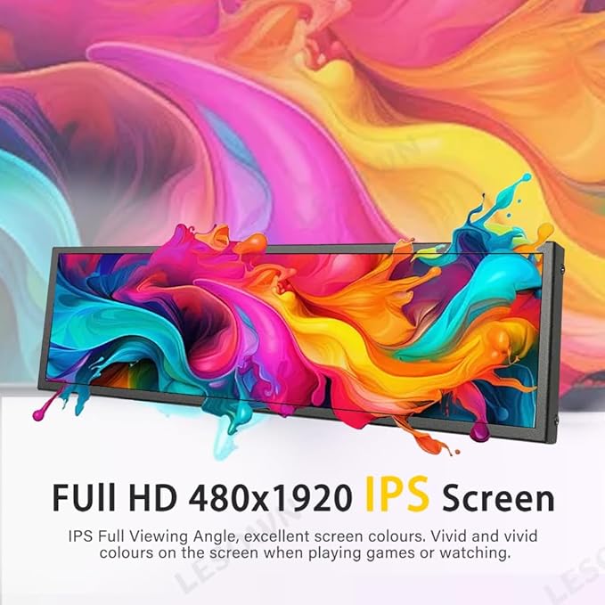 Monitor Táctil Extensor 8.8 Pulgadas 480x1920 IPS miniatura 7