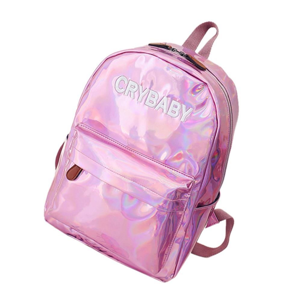 pink crybaby backpack