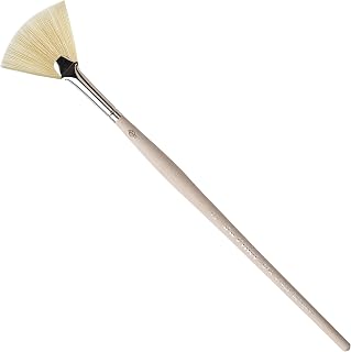 da Vinci Cosmetics Series 47439 Mask Brush, Fan Natural Bristle, Size 3, 0.71 Ounce Price In India