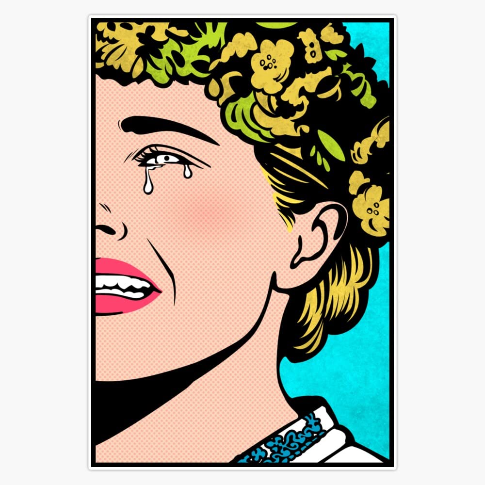 Midsommar in Pop art Sticker Bumper Sticker Vinyl Decal 5"