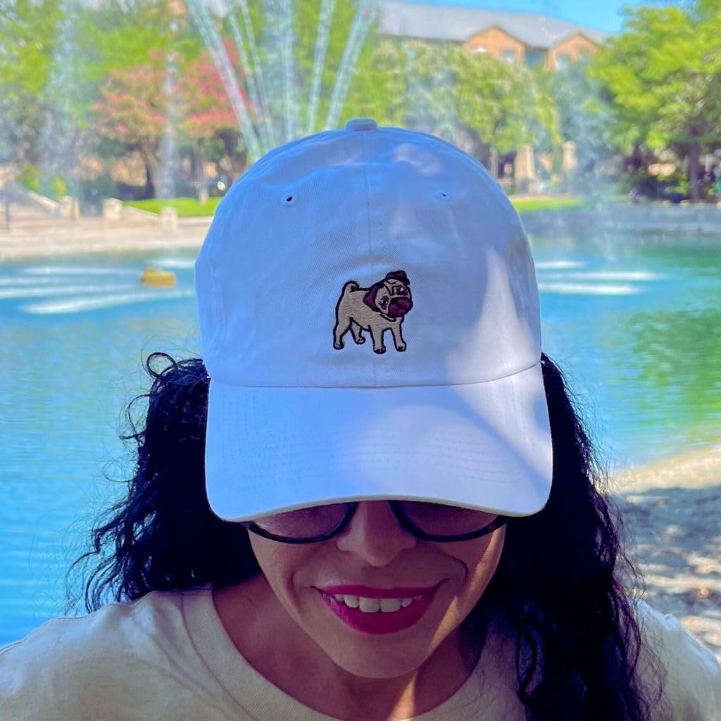 DSY Lifestyle Pug Baseball Cap for Dog Lovers