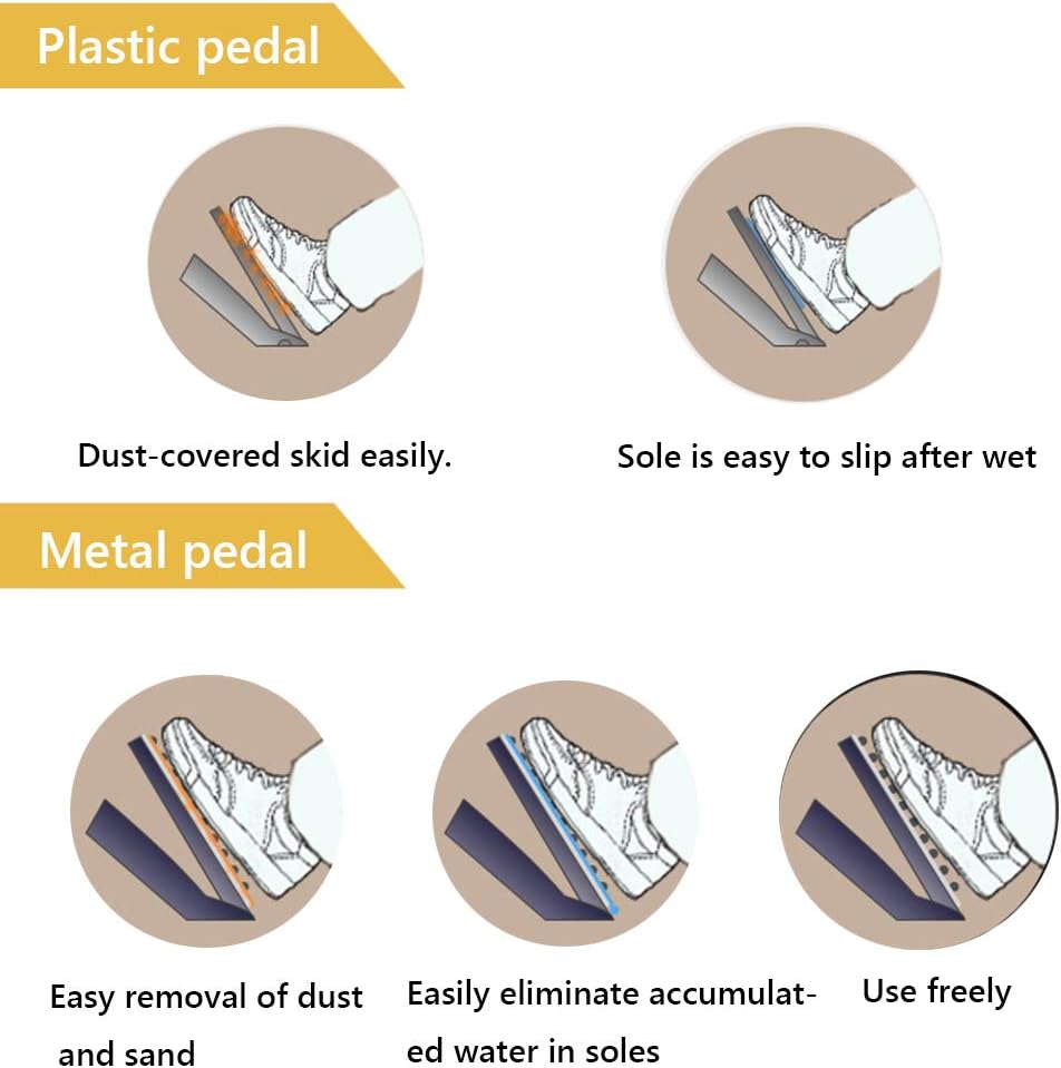 Stainless steel Gas Accelerator Pedal Covers,Anti-Slip No Drilling Brake Foot Pedal Pads accessories Kit 2 pieces/set(silver) for Honda Passport(2019 2020 2021) Pilot(2016 2017 2018 2019 2020 2021)