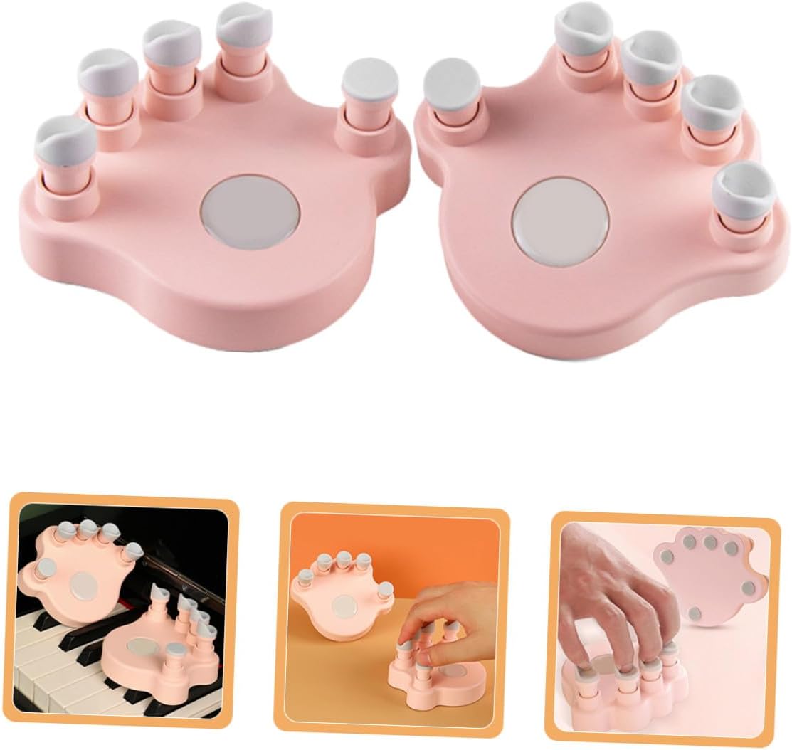 BESPORTBLE Piano Finger Trainers Hand Exerciser for Piano Posture Correction Finger Strengthener Portable Training Tool for Boys and Girls Adults