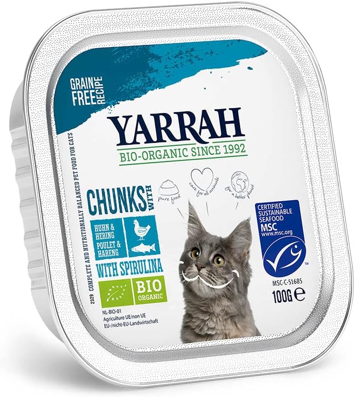 Yala YARRAH Chicken and Fish Cat Chunk, 3.5 oz (100 g)