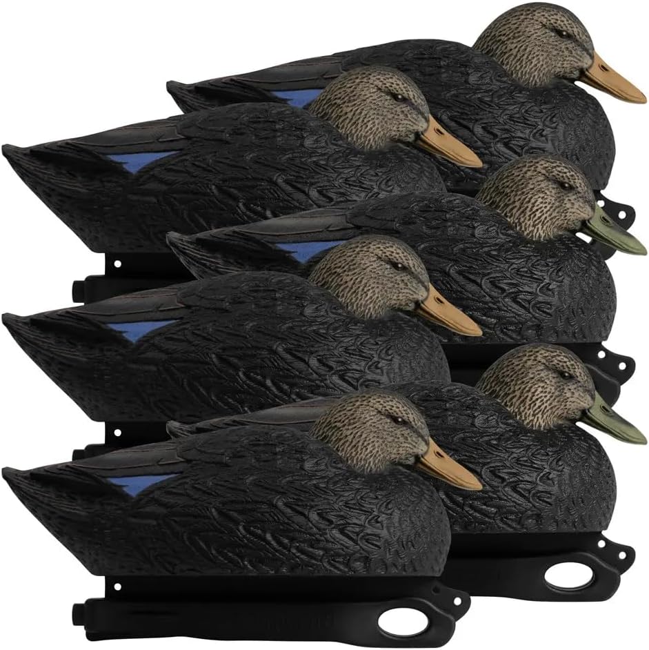 Magnum Black Duck Decoys, This Set Includes 3 Drakes and 3