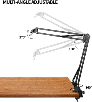 Recording Studio Equipment Streaming Sound Card Mike Stand Recording Studio