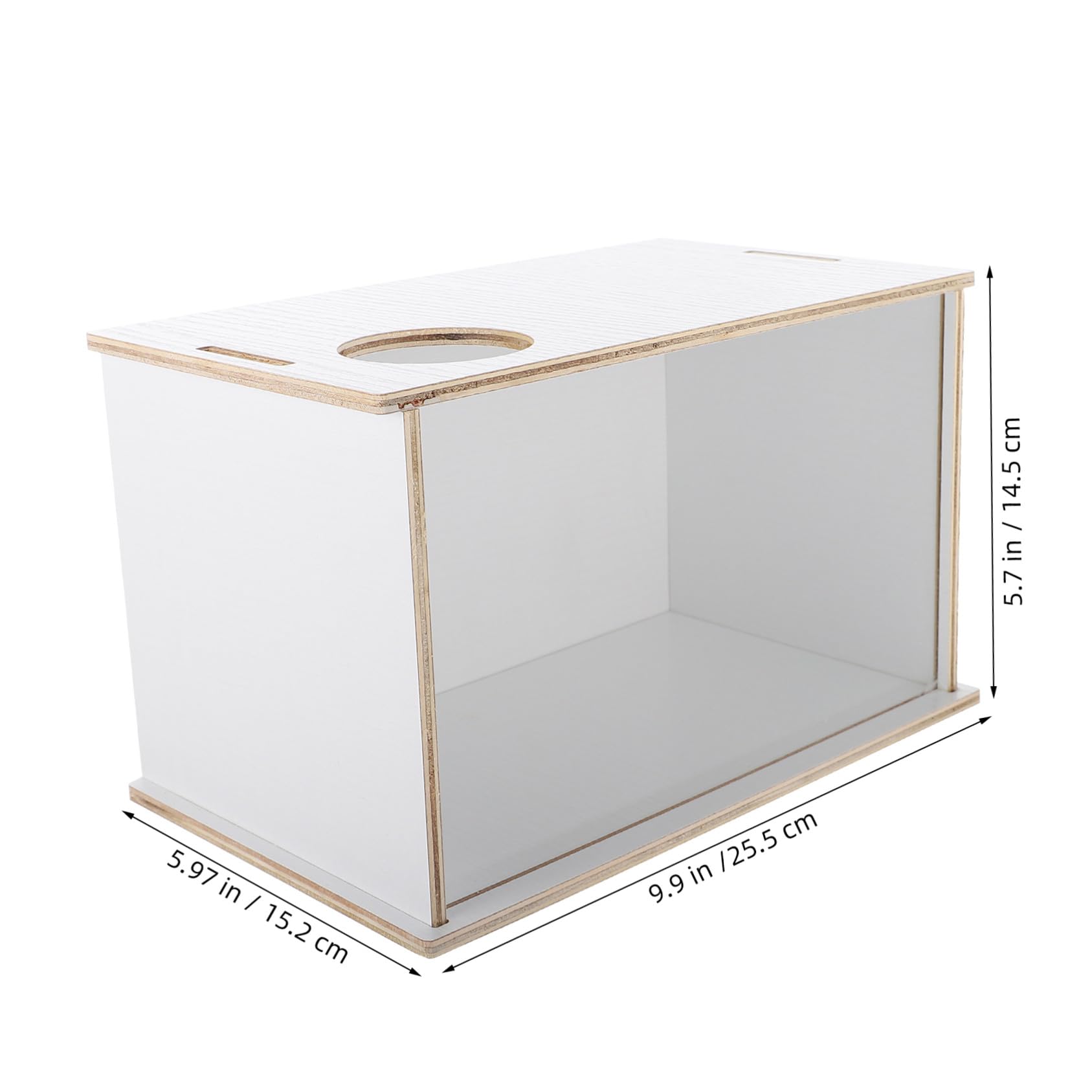NOLITOY Hamster Sandbad Box Groß Acryl Transparent Mehrzweck Sand badehaus für Kleintiere Wie Mäuse Chinchillas Einfache Reinigung Haushalts sandbad Behälter