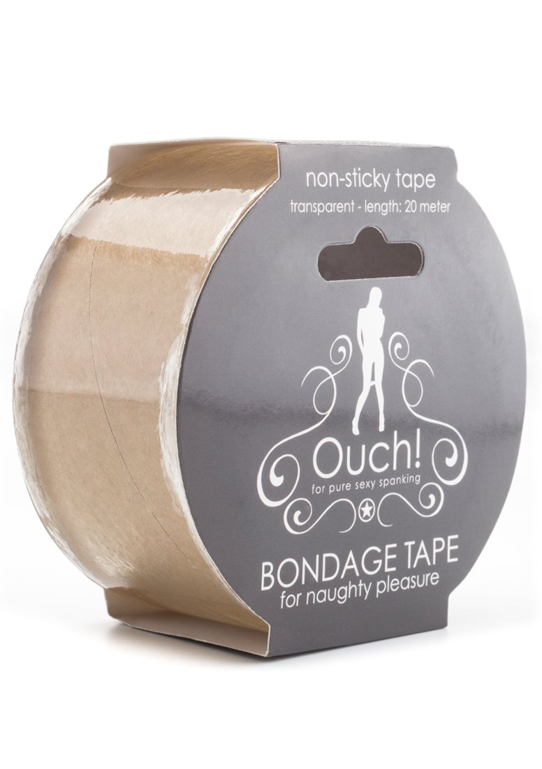 Image secondaire de Ouch! Bande de Bondage Transparent 20 M - Sécuritaire et Réutilisable
