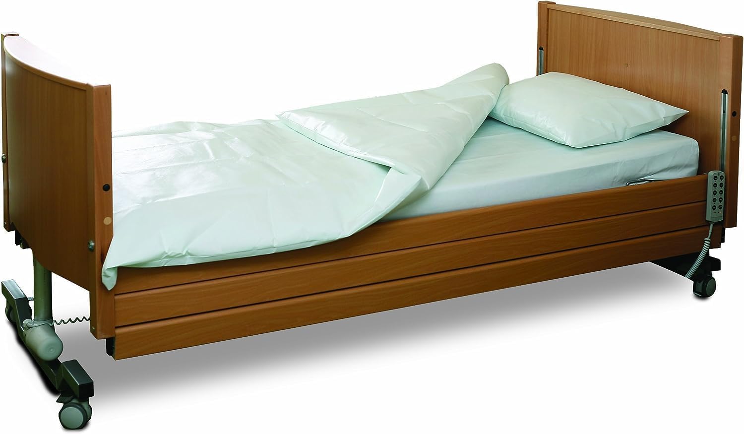 SHL Wipe Clean Waterproof Flame Retardant Single Duvet Protector