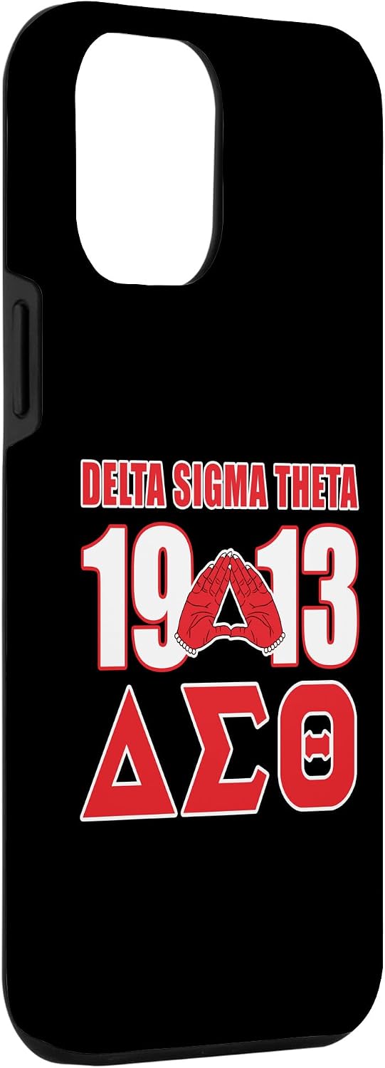 Delta Sigma Theta Sorority Paraphernalia, Delta 1913 HBCU Case for iPhone 12 Pro Max