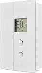Unité Stelpro Thermostat électronique non programmable pour tableaux de base et convecteurs, contrôle précis de la température - NOT Compatible avec les appareils de chauffage par ventilateur - Blanc (UT202NP)