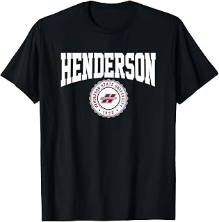 Henderson State University HSU Reddies Collegiate Seal T-Shirt