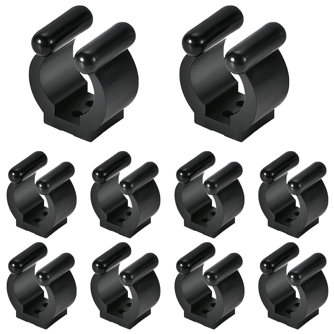 NHQ 10 Piezas Soporte para Tacos de Billar Snooker,Estante para Tacos de Billar Sticks,Taco de Billar de Plástico Clip,para Estantes de Taco de Billar Estantes de Almacenaje de Caña de Pesca