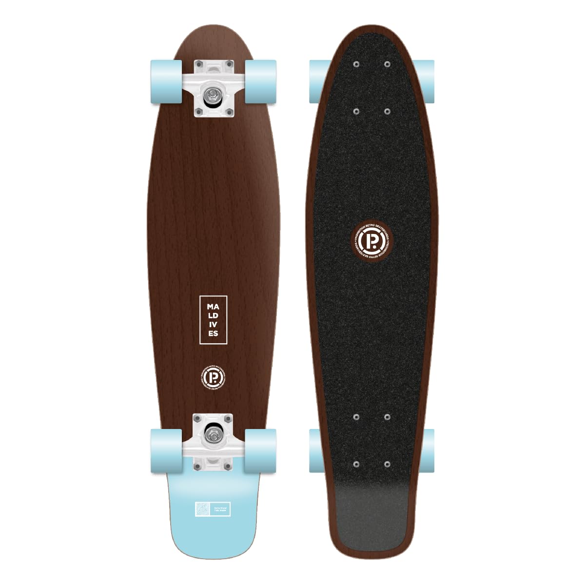 Retro Wood Cruiser - Skate Cruiser Complet