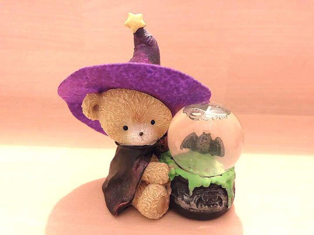 くま ウォーターボール ハロウィン 置物 飾り付け