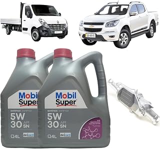 Kit 2 und Óleo Mobil Super 5w30 Sintético Sn Dexos2 Dpf 8 L