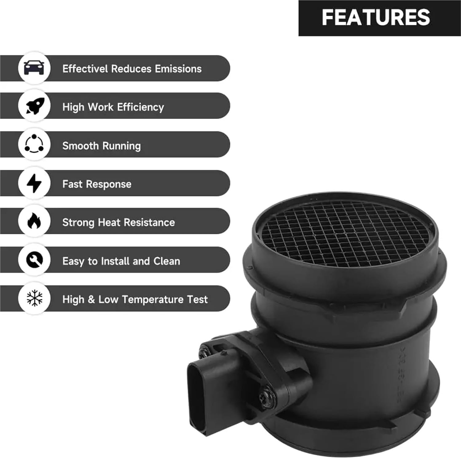 0280217810 Mass Air Flow (MAF) Sensor C CL CLK CLS E G ML R S SL SLK AMG