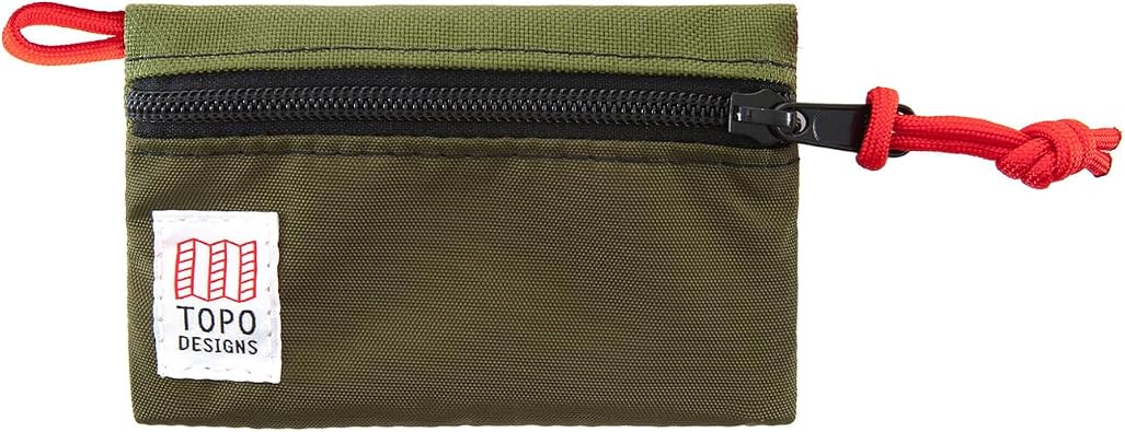 TOPO DESIGNS ACESSORY BAG MICRO Durable Pouch, 3.5 x 5.1 inches 9 x 13 cm