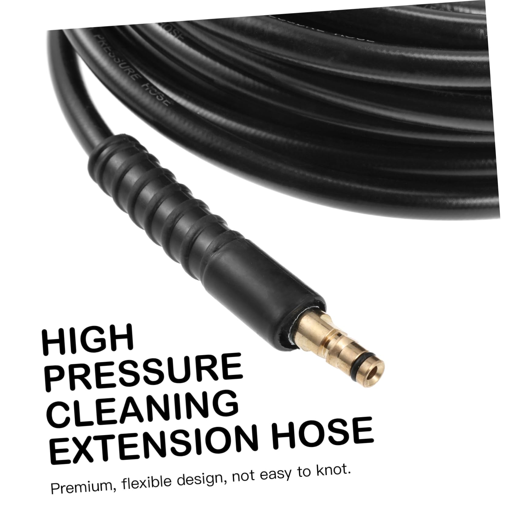 15m Tubo Flessibile Per Idropulitrice Ad Alta Pressione Resistente Intemperie Abrasione Con Prolunga Per Pulizia Auto e Compatibile Con Karcher