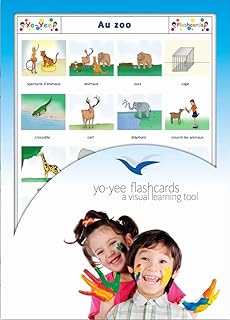 Au Zoo - Fiches de vocabulaire - Zoo Animal Flash Cards in French for Kids, Toddlers and Children