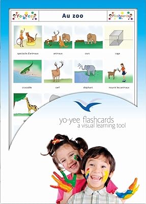 Au Zoo - Fiches de vocabulaire - Zoo Animal Flash Cards in French for Kids, Beginners and Adults