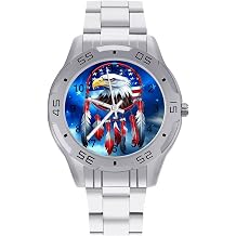 Watch for Men Big Face Stainless Steel Wrist Watch Personality