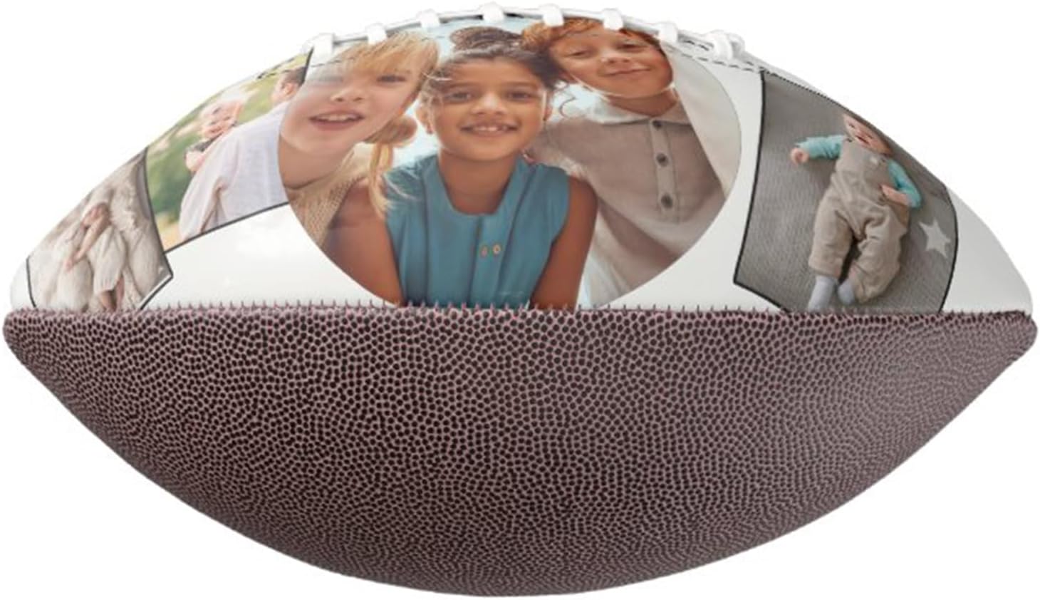 Drawelry Personalized Football - Customized Photo Name American Footballs Regulation Size Leather Football Father's Day Birthday Gift for Men Dad Son and Football Fan