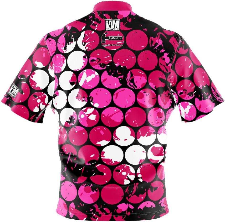 Logo Infusion Dye-Sublimated Bowling Jersey (Sash Collar) - I AM Bowling Fun Design 2050-HM - Hammer