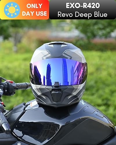 Miniatura 2 de Protector de visera de casco de motocicleta de repuesto para visera R420, resistente al desgaste, resistente al viento, protección solar, accesorios