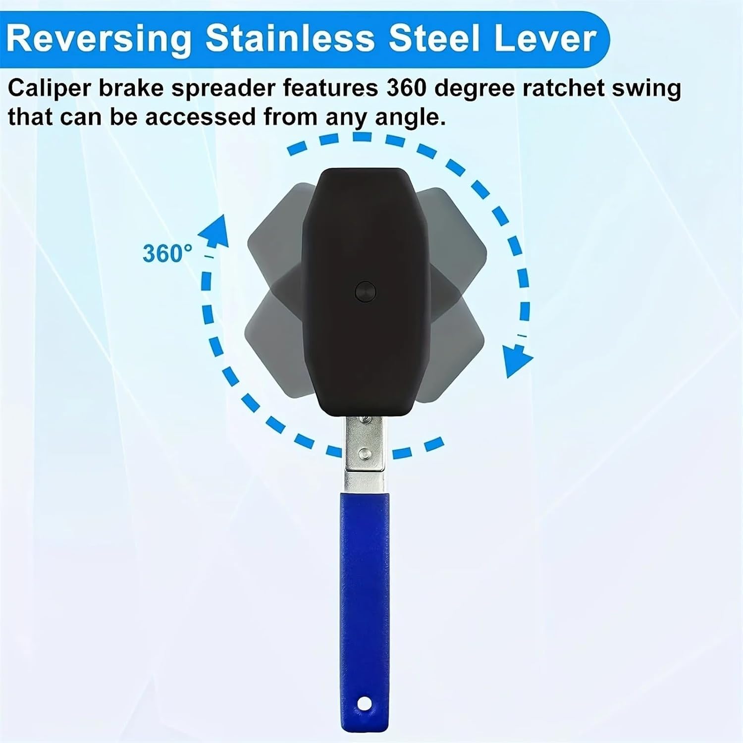 Car Ratchet Brake Piston Caliper Spreader Tool Steel Press Single Twin Quad Separator Pad Disc Repair 1Pcs