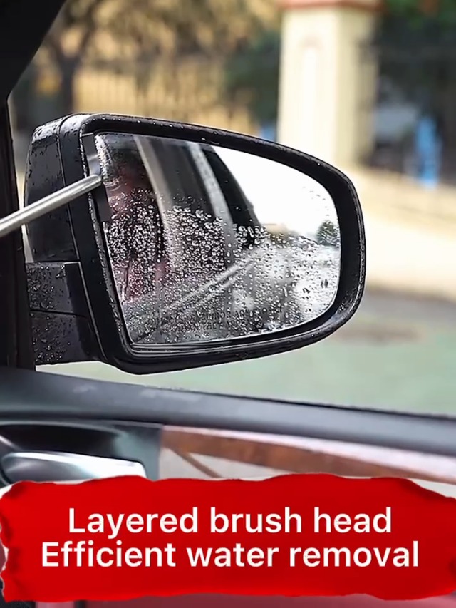 Retractable Car Side Mirror Wiper on Amazon Live